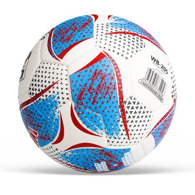 China For Match or Competition Wholesale Custom PU Soccer Ball: Official Size 5 Training Football with Logo, Origin Material and Logo Packing for sale