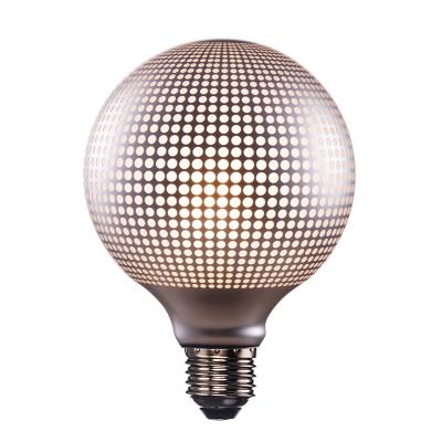 China Vintage China Factory Wizard Decorative High Quality Silver Led Bulbs LED Globe Bulb Led Filament Bulb for sale