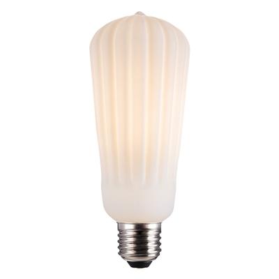 China Newer Design 4w E27 Nordic Modern Style Filament Base 3000k 500lm LED Residential/Hotel/Bar Single Decorative Light Bulb for sale