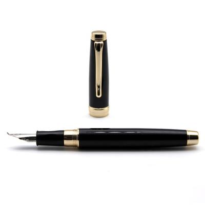 China Hat Fashion Metal Design Calligraphy Pen Promotional Custom Ink Fountain Luxury Pen - 2022 for sale