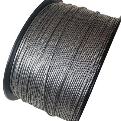 China FENCE WIRE China factory cheap price 1.6mm 1000m multi length fence electric system stranded electric aluminum fence wire for sale