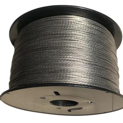 China Low resistance-< 0.025 N/m 1.6mm Multi 500meter Coil Each No Rust 0.5mm Wire Fence Aluminum Stranded Electrical Wire High Tensile x 7 for sale