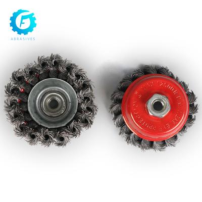 China Factory Price Metal Wire Wheel Brush Wire Brush Polishing Manufacturer for sale