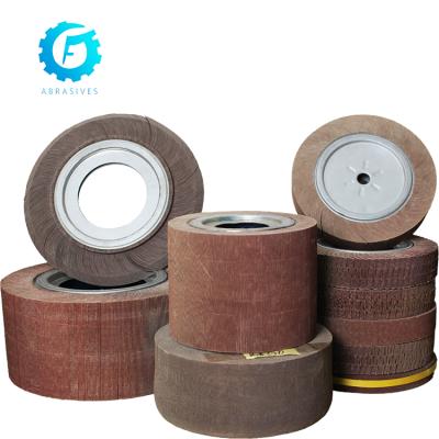 China Flap Wheel Polishing Wheel Hardware Steel Flap Disc Wheel Polishing Abrasive Grinding Manufacturer for sale