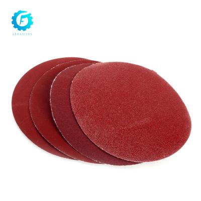 China Abrasive Round Sand Disc Disc High Efficiency Aluminum Oxide Sand Paper Disc for sale