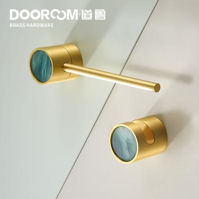 China Traditional Brass Dooroom Furniture Handles Nordic Wardrobe Dresser Closet Cabinet Drawer Pulls Knobs Lock for sale