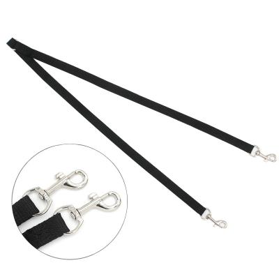 China Personalized Double Dog Nylon Leash Heavy Duty Adjustable Divider Lead For Two Dog Walking for sale