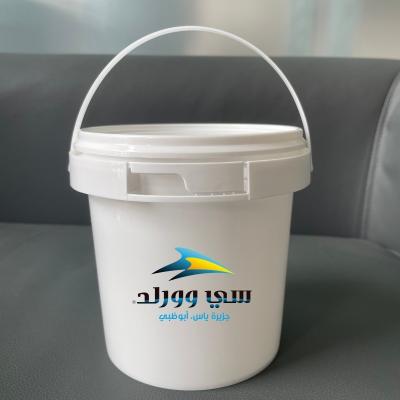 Chine Seau de stockage de soupe avec couvercle et poignée Ronde cuve en plastique sans BPA Épaisseur de 1,0 à 2,5 mm à vendre