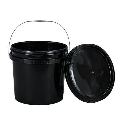 China 10L Dairy Product Plastic Bucket with Lid Accessories Buckets Lid Handle for sale