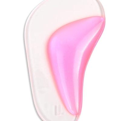 China Soft and Comfortable Gel Fasciitis Pain Relief Arch Support Arch Support Massage Insoles for Ladies High Heels for sale