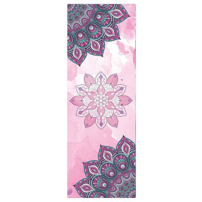 China Durable Yoga Mat Eco Friendly Non Slip Foldable Fitness Travel Yoga Mat for sale