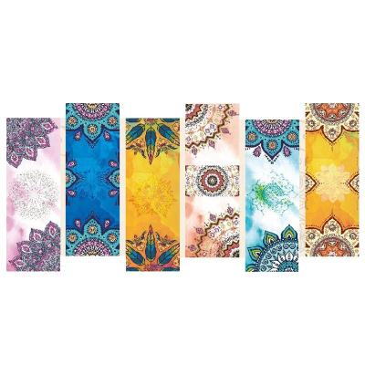 China Wholesale Custom Made Natural Eco Friendly Yoga Mat Suede Rubber Non Slip Yoga Towel for sale