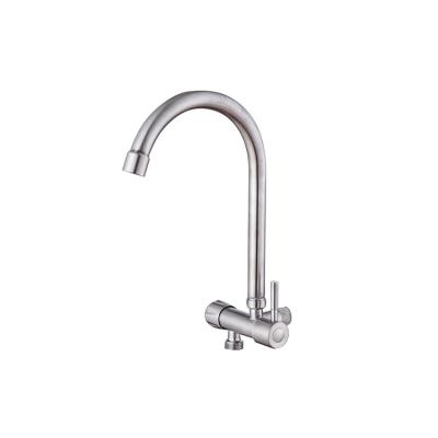 China 2021 Chinese Quality Assurance In Wall Stainless Steel Kitchen Pull Out Faucet for sale