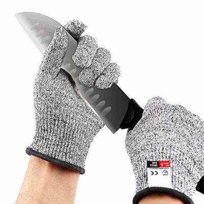 China Hand Protection Hand Protection Glove Cut Resistant Anti Cut Stab Proof Food Grade Kitchen Cut Resistant Work Glove for sale