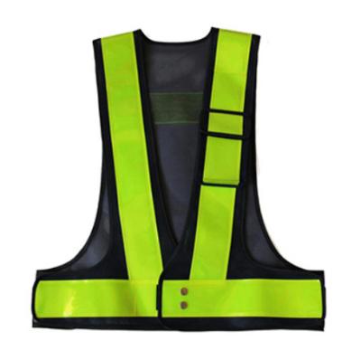 China High Visibility Speed ​​Warning Vest Breathable Safety Working Reflective Vest for sale