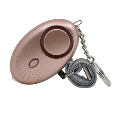 China Mini LED Light ABS Small Personal Security Alarm Women Self Defense Safe Alarm for sale