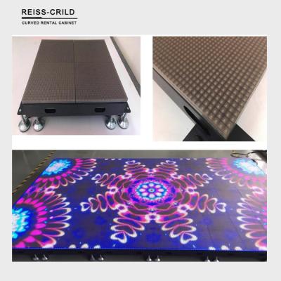 China High Refresh Rate LED Illuminated Dance Floor Soft And Clear Color Rendering for sale