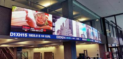 China Outdoor Curved LED Panels Digital Advertising Display Excellent Color Uniformity for sale