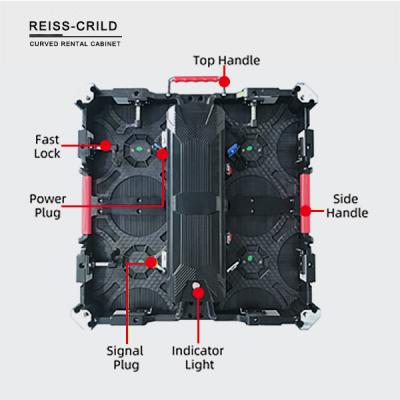 China SMD1921 P4.81 RGB Indoor LED Rental Screen For Stage for sale