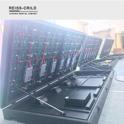 China 1R1G1B P8 200w/m² 6000cd/m² Double Side LED Screen for sale