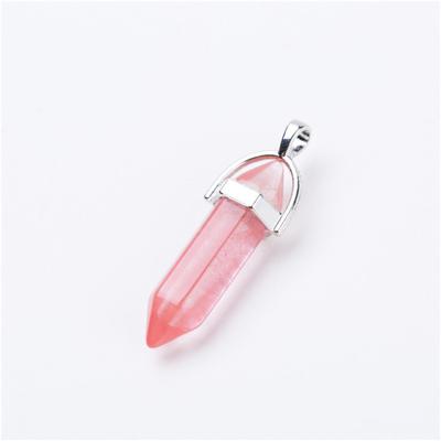 China Fashion Hot Wholesale Natural Gemstone Europe Jade Crystal Pendant for sale