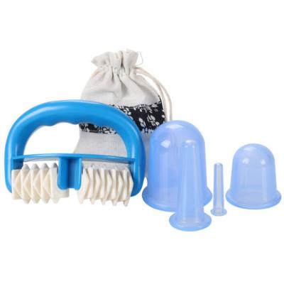 China Hot Selling Amazon Vacuum Anti Cellulite Body Shaping Cup Cup Set With Massage Brush For Body Face Eyes for sale