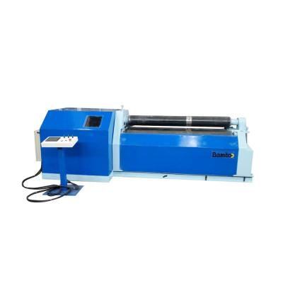 China Building Material Shops NC Hydraulic Roll Rolling Machine 4 Plate / CNC Bending Machine for sale