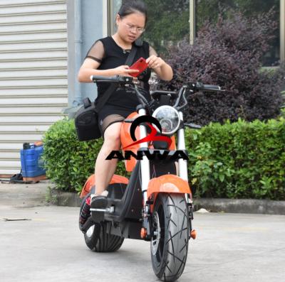 China Warehouse Fat Double Seat Dutch Cheap Tire citycoco electric adult mobility scooter adult citycoco 2000W for sale