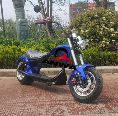 China Seat europe stock double coc approved 2 wheel stand up electric scooter motorcycle citycoco 2019 for sale