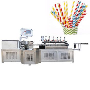 China Garment Shop Edible Juice Drinking Paper Straw Maker Production Line Making Machine for sale