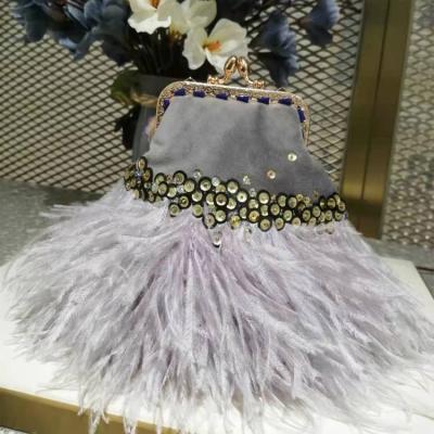 China Fashion French style embroidery handcrafted bags ladies even dinner handbags advanced 2021 new stylish and fashionable style bags for sale