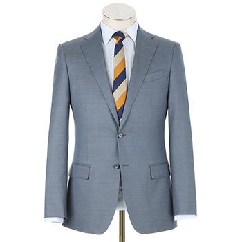 China Breathable Wool Single Breasted Business Bespoke Blazer Mens Suit for sale