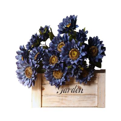 China Mini silk outdoor flower arrangement sun artificial flower for home decoration hot sale for sale