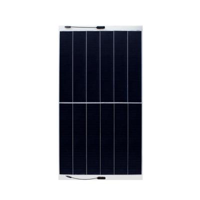 China 225w 330W 370W 430W Solar Panel Flexible Lightweight Mono PERC Flexible PV Shingled Solar Panel 158.75mm*31.75mm for sale