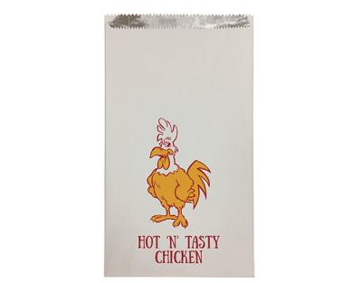 China Disposable Greaseproof Hot Doner Chicken Roll Foil Jumbo Kebab Bag for sale