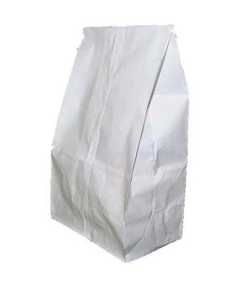 China White Disposable Flat Bottom Kebab Kebab Aluminum Foil Wrapping Paper Bag Large For Roast Chicken Kebab for sale