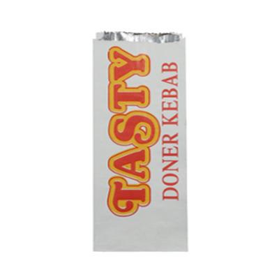 China DONER SAVORY Disposable KEBAB Foil Lined Kebab Bag for sale