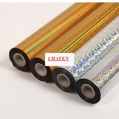 China PAPER For Foil Printed Grade B Printing Foil For Pakistan Market Holographic Foil Gold Color Hot Stamping Metallic Foil for sale