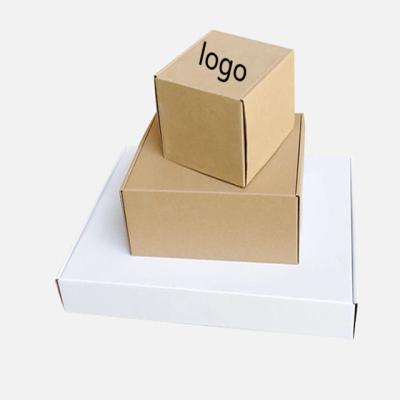 China Recyclable Custom Logo Cardboard Cartons Shipping Mailer Box Shipping Skin Care Corrugated Packaging Boxes for sale