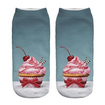 China Wholesale QUICK DRY Digital Sublimation Ankle Socks 3D Copy Unisex Blank Socks For Printing for sale