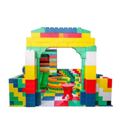 China Non-Toxic Durable Soft PPE Kids Building Blocks For Home Theater House for sale