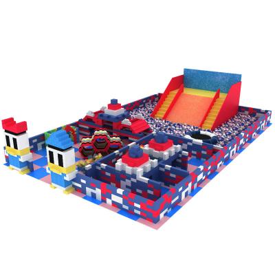 China Newest Design Non-Toxic Free Kids Indoor Playground For Kindergarten Playground for sale