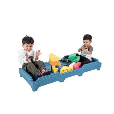 China Non-Toxic Hot Selling Soft School Furniture PPE Kindergarten Soft Beds Kindergarten Safe Foam Kids Bed for sale