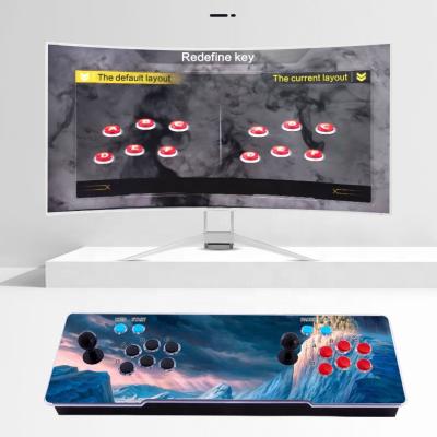 China Acrylic+metal Pandora Video Games Box 2players 3D Family Version 6525 Joystick Arcade Games Console for sale