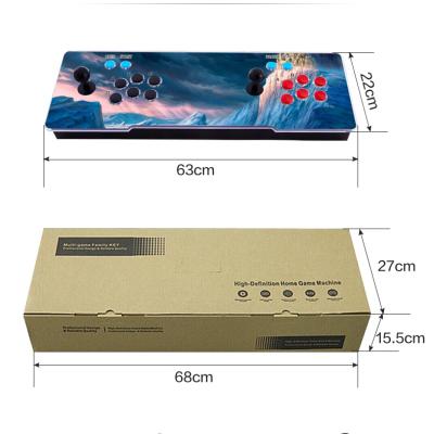 China Newcomer family electronic game console, portable arcade 5568 in one multi-game dual joystick 63*22*5CM for sale