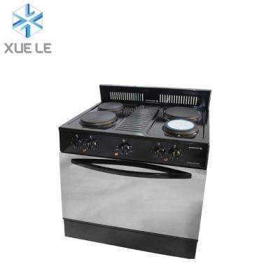 China 4 Hot Plates Stainless Steel Electric Oven Cooker Cooking Range Pizza Freestanding Oven for sale