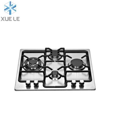 China Cooking Food Element 4 Burner Gas Stove Hob Cooker for sale