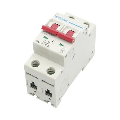 China High Quality MCB Breaker DC 2P 4Pole 1000V 10A 1Pole 16A 32A 63A Miniature Circuit Breaker 6kA for sale