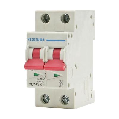 China High Breaking Capacity MCB DC 2P 4Pole 1000V 10A 1Pole 16A 32A 63A DC Miniature Circuit Breaker 6KA for sale