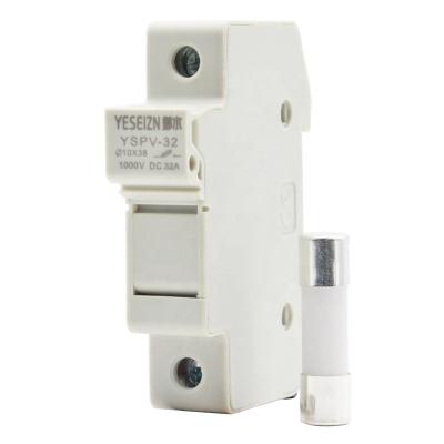 China GPV Solar PV Fuse 1000V DC Fuse 1A 2A 4A 10A 15A 20A 30A DC Fuse Holder And Base for sale